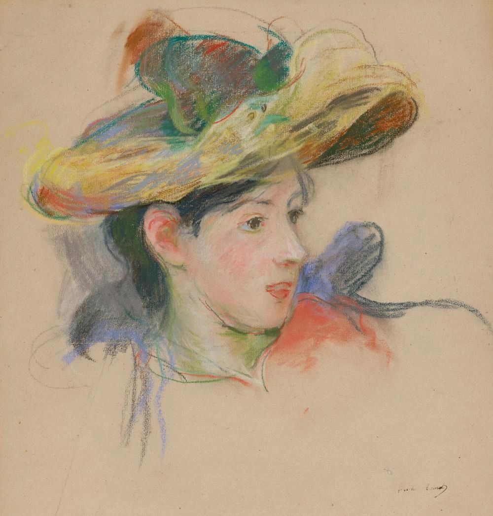 Jeanne Pontillon con cappello